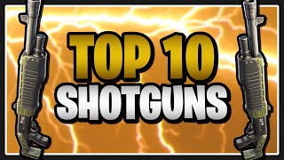 The TOP 10 Shotguns in Fortnite Save the World [upl. by Kan]