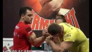 Iron Ion Oncescu  the best Romanian Armwrestler [upl. by Ahsai]