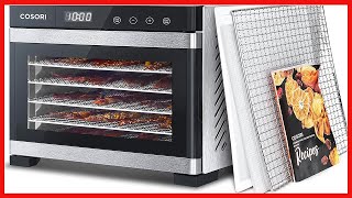 COSORI Food Dehydrator 50 Recipes for Jerky Vegetables Fruit Meat Dog Treats Herbs and Yogurt [upl. by Sam]