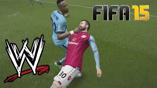 FIFA 15 Fails  With WWE Commentary 7 [upl. by Eslud]