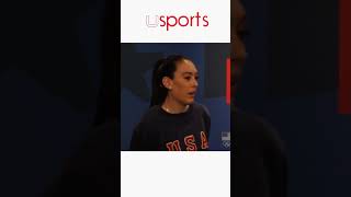 NY Libertys Breanna Stewart on dreams for LA 2028 Olympics olympics [upl. by Edda]