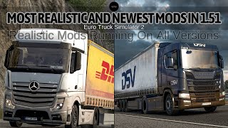 151 The Most Realistic and Newest Mods of 151 in Euro Truck Simulator 2 MESETNEOMAN® Black [upl. by Margie]