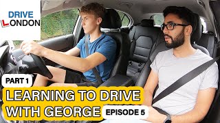 Learning to drive with George EPISODE 5 PART 1  Dual Carriageways  UK Driving lessons [upl. by Gabler157]