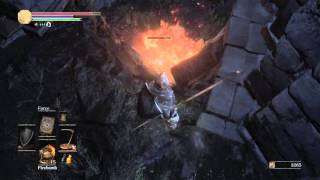 DARK SOULS 3  Early Uchigatana cheesing swordmaster Firelink Shrine [upl. by Maier]