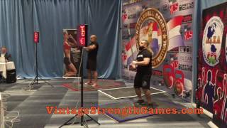 Vintage Strength Games Mens 20lb Mace at the 2017 Arnold [upl. by Jago]