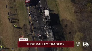 Tuscarawas high school band bus crash latest update [upl. by Sire8]