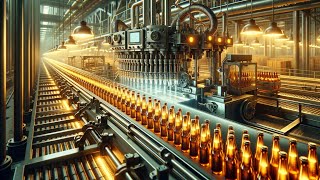 Beer Bottling Process I Factory Tour [upl. by Lavelle]