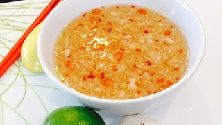 The BEST Nuoc Mam Vietnamese Dipping Sauce Nước Mắm Pha English [upl. by Alil]