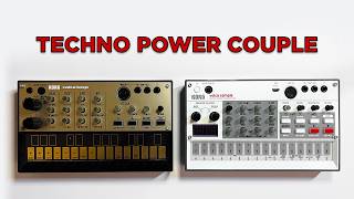 Driving Techno Beats  DAWless Korg Volca Sample and Volca Keys Jam [upl. by Eleph27]