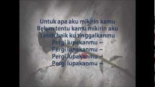 Biru Band  Pacar Yang Hilang Original Lyric Video [upl. by Ely236]