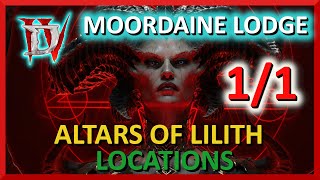 Moordaine Lodge Lilith Statue  11  Diablo IV [upl. by Nylsaj138]