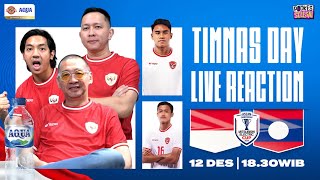 TIMNAS DAY LIVE REACTION  INDONESIA VS LAOS [upl. by Calhoun]