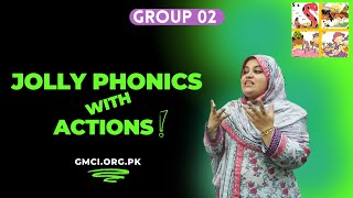 Jolly Phonics Group 2 Sounds with Actions  Fun Learning for Kids [upl. by Clifford663]