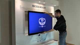 BTech BT8310  Mount Your Screen Into a Recess [upl. by Mollee]