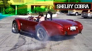 DERRAPANDO UN SHELBY COBRA replica  JUCA [upl. by Rednal391]