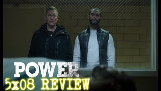 POWER  SEASON 5 EPISODE 8  A FRIEND OF THE FAMILY  REVIEW [upl. by Assilrac]