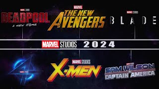 NEW OFFICIAL MARVEL STUDIOS 202425 RELEASE SCHEDULE REVEALED [upl. by Kresic]