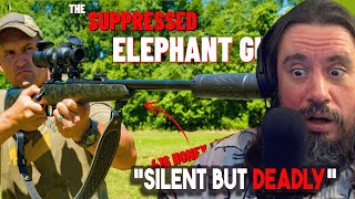 Vet Reacts Silent But Deadly The Suppressed Elephant Gun The Ultimate Safari Rifle [upl. by Noryb]