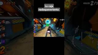 Cuadrada y morada crashteamracing ctr nintendoswitch online ngin history humor gamer shorts [upl. by Ardnaet]