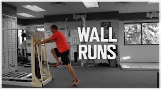 Wall Sprint Drill  Sprinting Technique  Speed Training [upl. by Aspasia397]