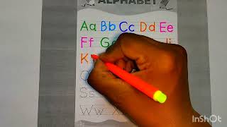 Capital And Small Alphabets abcdkidslearning [upl. by Bor]