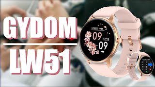 Test de la montre GYDOM LW51  La smartwatch conçue pour les femmes [upl. by Teddman]