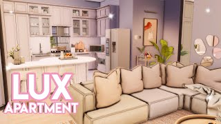 Luxury High Rise Apartment✨ The Sims 4 Speed Build Influencer Apartment [upl. by Zashin849]