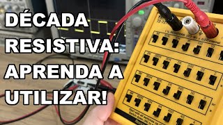 UTILIZANDO DÉCADA RESISTIVA NA PRÁTICA [upl. by Atinauj]