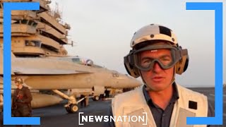 Aboard the USS Eisenhower Inside one of the Navys oldest aircraft carriers  Morning in America [upl. by Ebberta]