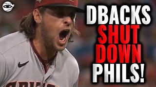 Kevin Ginkel amp Brandon Pfaadt send the Dbacks to the World Series [upl. by Notsew]