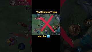 Yin New Tricks Tutorial Mobile legends ml2b mlbb yin tutorial mobilelegends [upl. by Magnus751]