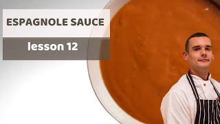 How to cook espagnole sauce [upl. by Tullius242]