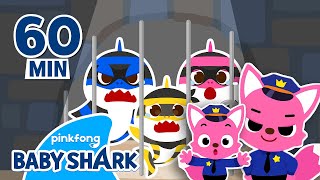 BEST Baby Shark vs Thief Shark Family Series  Compilation  Baby Shark Official [upl. by Dranoel]