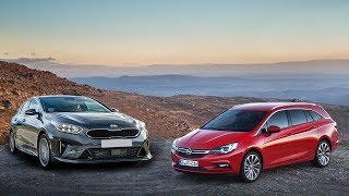 2019 Kia ProCeed vs 2019 Opel Astra Sports Tourer [upl. by Rochette]