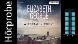 Elizabeth George Wer Strafe verdient Hörprobe [upl. by Llij]