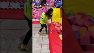 🥱😲😲This Trampoline Is So Fun Heartwarming Hug funny hopping trampoline [upl. by Mazurek856]