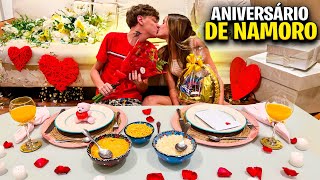 ANIVERSÁRIO DE NAMORO ele fez uma surpresa para ela [upl. by Aliuqet]