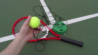 Tennis Trainer Make One Better than the Rest for 10 or Less  Tutorial [upl. by Ellinej]