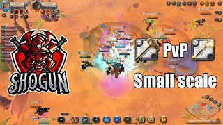 Albion online  HOJ amp Hallowfall  Small scale  Open World  BZ  Caerleon  Shogun  EU [upl. by Costa]