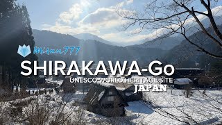 Beautiful Village Of Japan  ShirakawaGo  UNESCO WORLD HERITAGE SITE [upl. by Eirtemed]