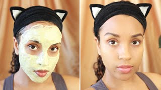 Homemade Face Mask for Clear Smooth Glowing Skin  100 Natural DIY [upl. by Ackerley]