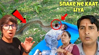 Kunali Ke Snake Ne Kaat Liya  Sourav Joshi vlogs [upl. by Shiff621]