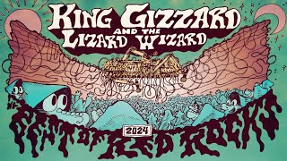 KING GIZZARD amp THE LIZARD WIZARD BEST OF RED ROCKS 2024 PART 2 [upl. by Terrye947]