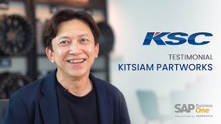 Kitsiam Partworks x Humanica  Testimonial SAP Business One [upl. by Merdith527]