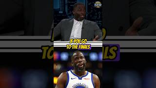 Draymond Green I Would Rather Not Even Be in the Playoffs [upl. by Jenni190]