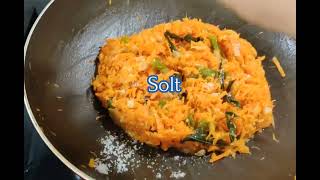 Carrot Rice Recipe good for skin and Healthy [upl. by Atikaj]