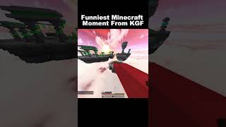 Funniest Minecraft Moments From KGF indiangamer hindigameplay minecraftfunny funny [upl. by Tegirb]