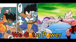 We Gotta Power  DBZ  AMV SayianFrizeaNamek Arc [upl. by Je]