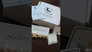 Jewellery haul from Eestyl earrings fashion trendy [upl. by Ellimak]