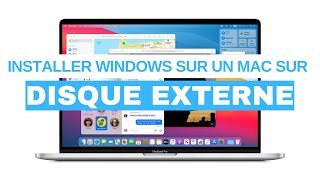 🍎 Comment installer Windows sur MAC sur un disque dur externe avec Bootcamp [upl. by Hanej]